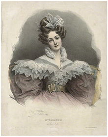 Rosalbina Caradori-Allan by Pierre Louis ('Henri') Grevedon, 1831 (Source: Wikimedia)