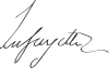 Marquis de La Fayette Signature.svg 