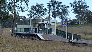 <span class="mw-page-title-main">Martins Creek railway station</span> Railway station in New South Wales, Australia