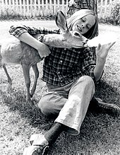 McDonough on set of The Waltons, 1973 Mary McDonough (1973 press photo).jpg