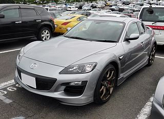 <span class="mw-page-title-main">Mazda RX-8</span> Sports car powered by a rotary engine