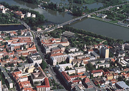 Flyfoto over Szolnok