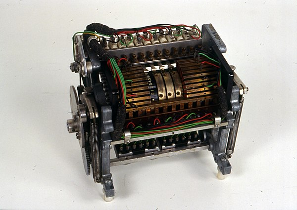 Electromechanical memory used in the IBM 602, an early punch multiplying calculator