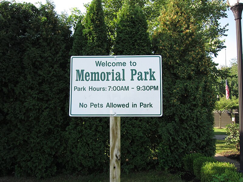 File:Memorial Park (Watervliet, New York) sign 01.jpg