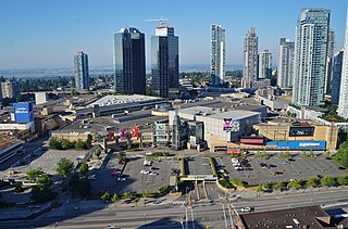 Metropolis at Metrotown Shopping mall in Burnaby, Canada