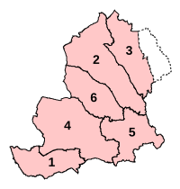 Proposed Revision MidGlamorganParliamentaryConstituencies2007.svg