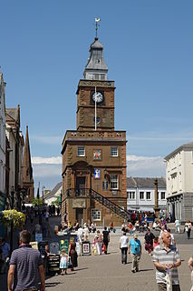 Midsteeple, Dumfries Municipal building in Dumfries, Scotland