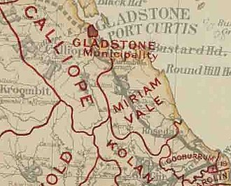 Map of Miriam Vale Division and adjacent local government areas, March 1902 Miriam Vale Division, March 1902.jpg