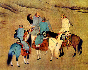 Kitanische Jäger, Gemälde, Song-Dynastie