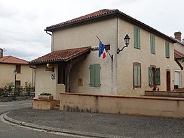 The town hall in Mont-de-Marrast