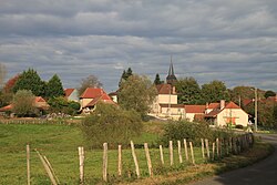 Skyline of Montjay