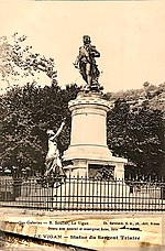 Allégorie de la République du monument au Sergent Pierre Triaire[1],[2]