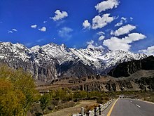 gilgit baltistan tourist map