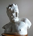 Busto del Crepuscolo, da Michelangelo (calco in gesso realizzato dalla Gipsoteca Fumagalli & Dossi, Milano).