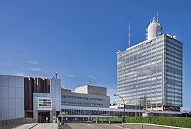 NHK-Zentrale in Shibuya, Tokio.