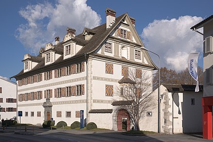 Cantonal museum in the Freulerpalast (Näfels)