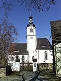 Neichen village church: church (with furnishings) as well as churchyard with enclosure and memorial for those who fell in the First World War