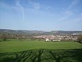 View of Nelson from Mynydd Eglwysilan