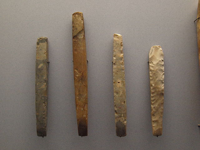 Neolithic stone chisels from Schleswig-Holstein, Germany around 4100 to 2700 BCE