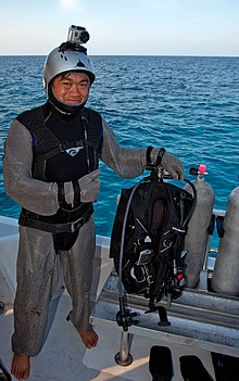 A shark bite resistant chain mail suit Neptunic shark suit 1.jpg