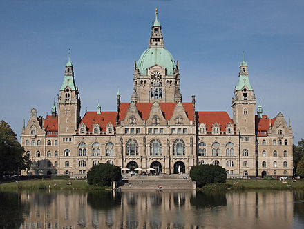 Hanover City hall (Neues Rathaus)