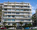 Palais Mary, 53 Promenade des Anglais Quartier des Baumettes, face à la mer Prise de vue matin circa 10h direction Nord-NW