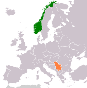 Норвегия и Сербия