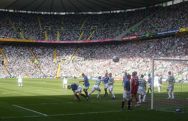 The last Old Firm clash of the season resulted in 3–2 victory for Celtic.