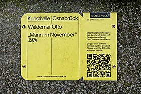 QR-Code zur Beschreibung der Skulptur