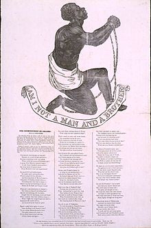 Broadside publication of Whittier's Our Countrymen in Chains