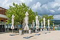 * Nomination Parasols at Strandleben bar on Johannes-Brahms-Promenade, Pörtschach, Carinthia, Austria -- Johann Jaritz 01:53, 8 June 2024 (UTC) * Promotion  Support Good quality. --Plozessor 03:44, 8 June 2024 (UTC)