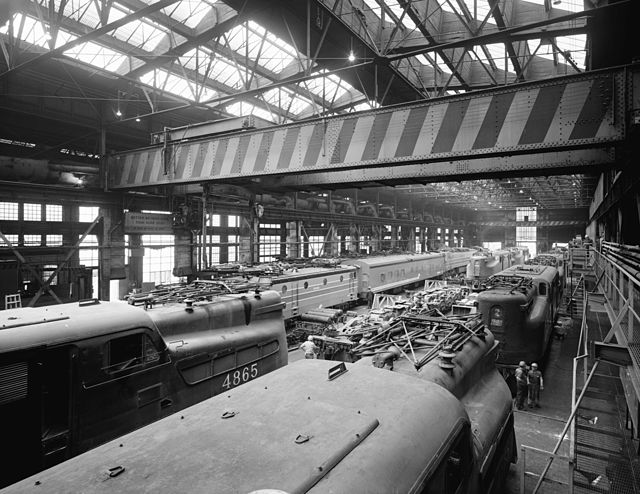 Amtrak's former PRR Wilmington shops