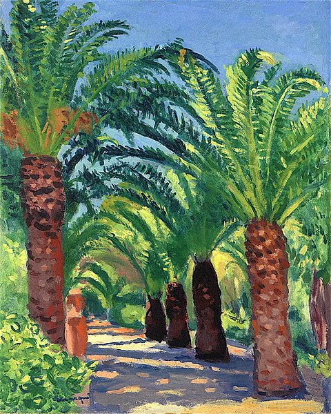 File:Palm Trees at Porquerolles Albert Marquet (1939).jpg