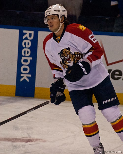 Dadonov with the Florida Panthers in 2011