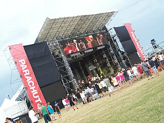 Parachute music festival