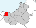 Localización da parroquia de Sorrizo