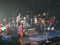 Pearl Jam konsertissa vuonna 2011.