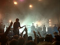 Pendulum en concert à Copenhague en 2010.