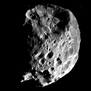 <span class="mw-page-title-main">Phoebe (moon)</span> Moon of Saturn