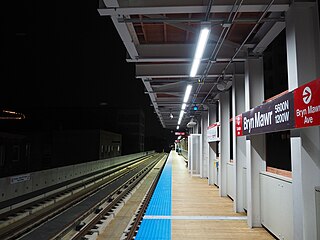 <span class="mw-page-title-main">Bryn Mawr station (CTA)</span> Rapid transit station in Chicago