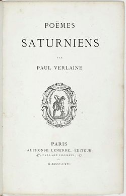 Illustrasjonsbilde av artikkelen Saturnian Poems