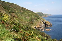 Cliffs at Polperro Polperro Cliffs - geograph.org.uk - 534710.jpg