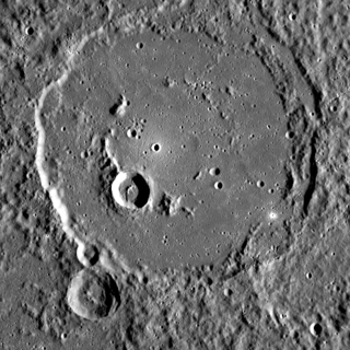 <span class="mw-page-title-main">Polygnotus (crater)</span> Crater on Mercury