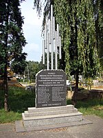 Pomnik upamiętniający mieszkańców wsi poległych podczas II wojny światowej