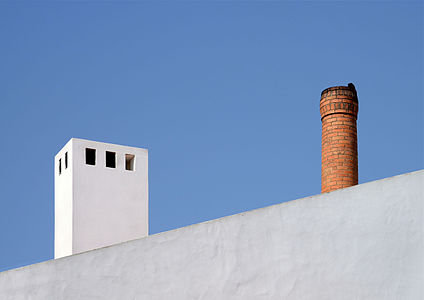 Two chimneys in Porto Covo