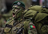 Army Paratroopers green beret