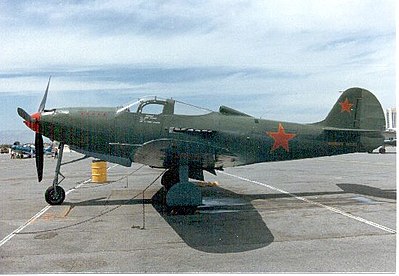 Истребитель P-39 Аэрокобра стоял на вооружении полков 1-й гв. иад