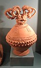 Pre-Columbian incense burner, Costa Rica (Carlos Museum).jpg