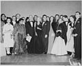 Thumbnail for File:President Truman poses with performers at the inaugural gala at the National Guard Armory in Washington, D. C. Lena... - NARA - 200002.jpg