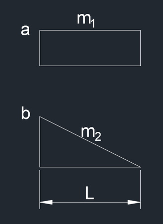 Pro integraci obdélníku a trojúhelníku platí:'"`UNIQ--postMath-00000013-QINU`"'